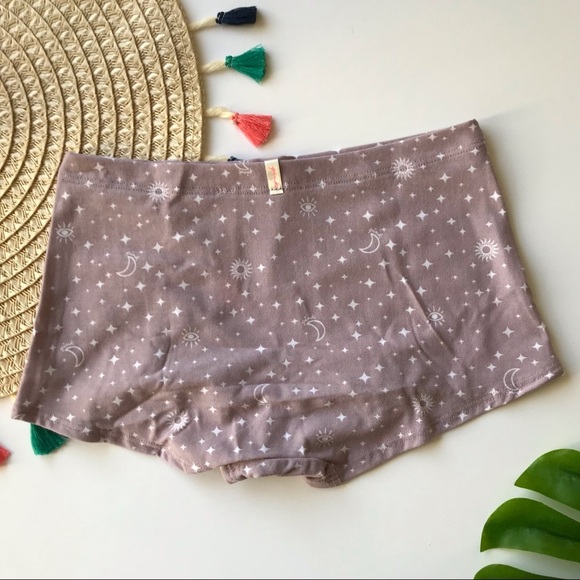 Victoria’s Secret PINK Shortie Panty Lilac Constellation Small NEW - Picture 3 of 3